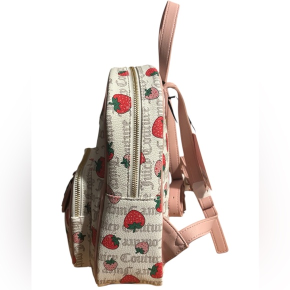 Juicy Couture Freshly Picked Pecan White Multi Backpack New With Tags - Picture 3 of 6